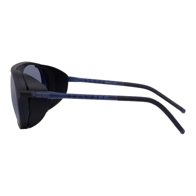Vuarnet Bio Nylon Round Sunglasses Unisex Blue-2