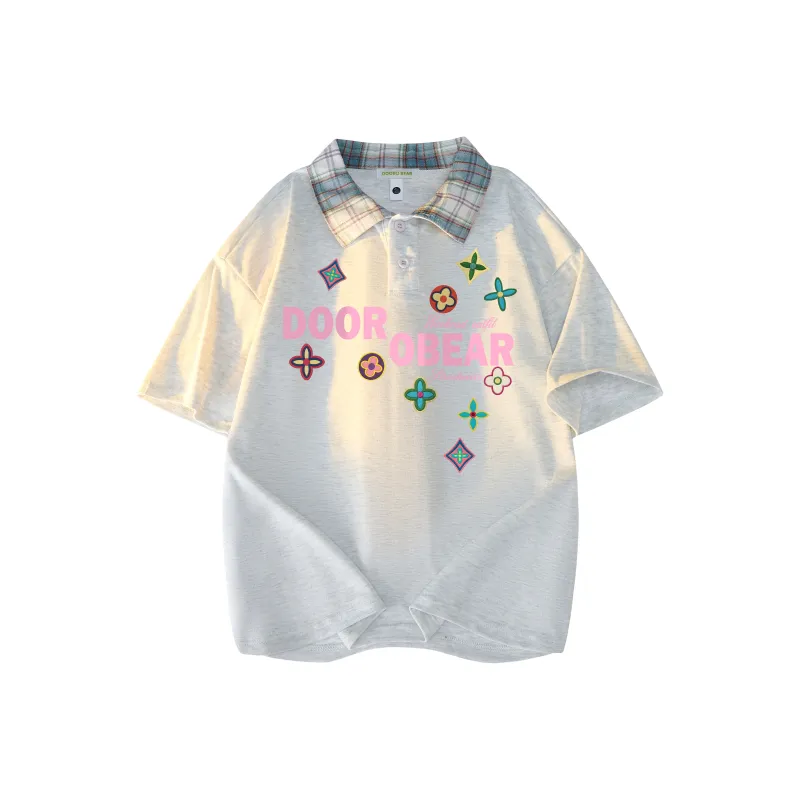 Budding Bear Polo Shirts Unisex-7