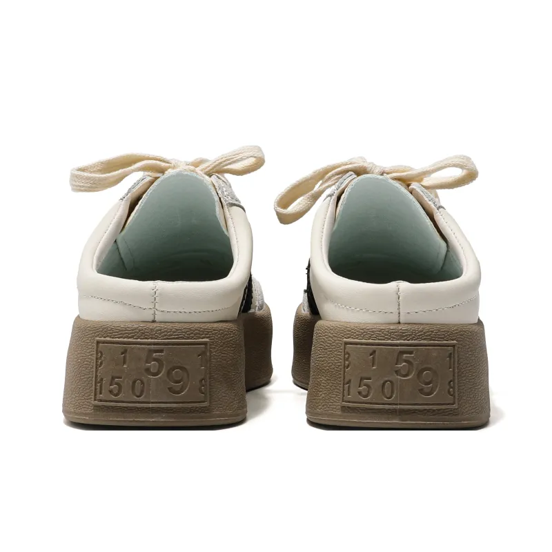 Be Good Closed Toe Slippers Women's Ecru-4