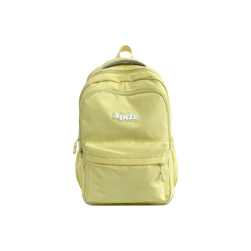 WICKBUEN Nylon Backpack Regular Unisex White/Black/Purple/Yellow/Blue-8