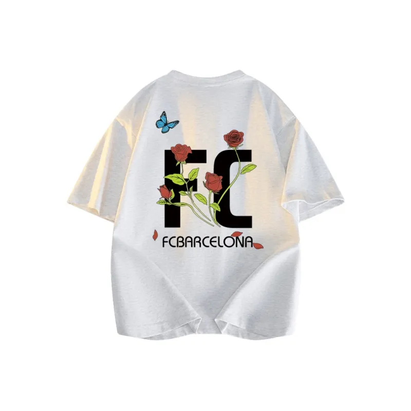FCB ARCELONA T Shirts Unisex-4