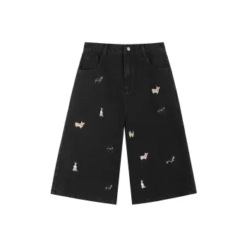 LEMANISM Denim Shorts Women's