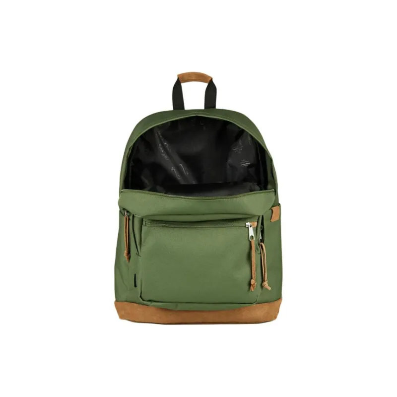 JanSport Suede Backpack Unisex Freight Green-3