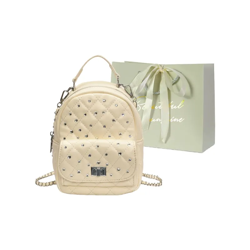 JIANGLIDA PU Backpack Women's Multicolor-0