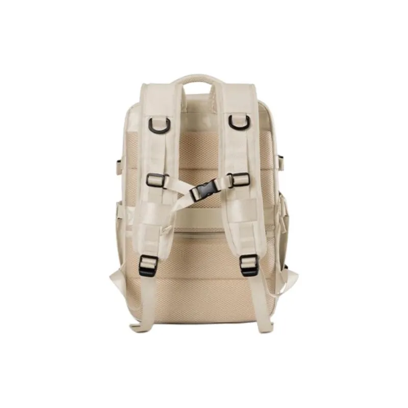 VIHUS Oxford Backpack Unisex White/Green-2