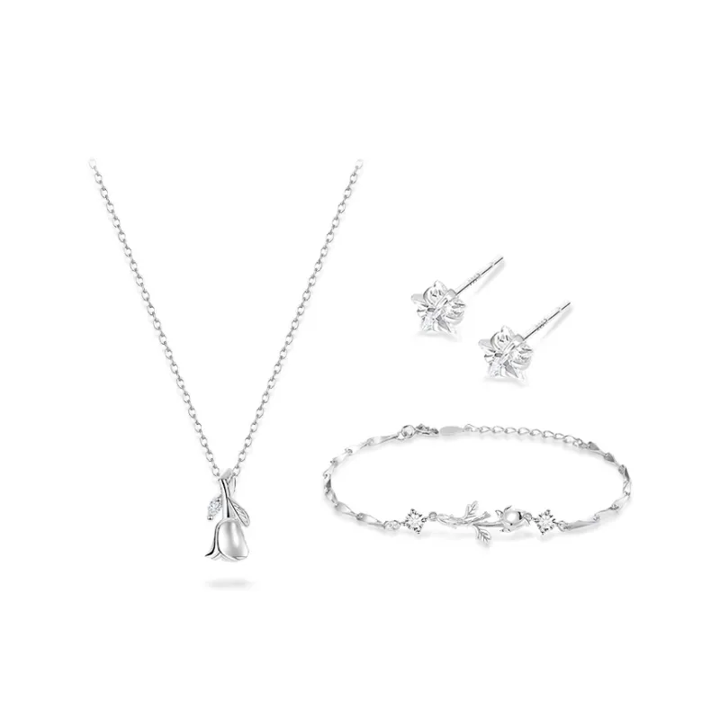 ETAHLOVE 999 Fine Silver Necklaces Women's-8