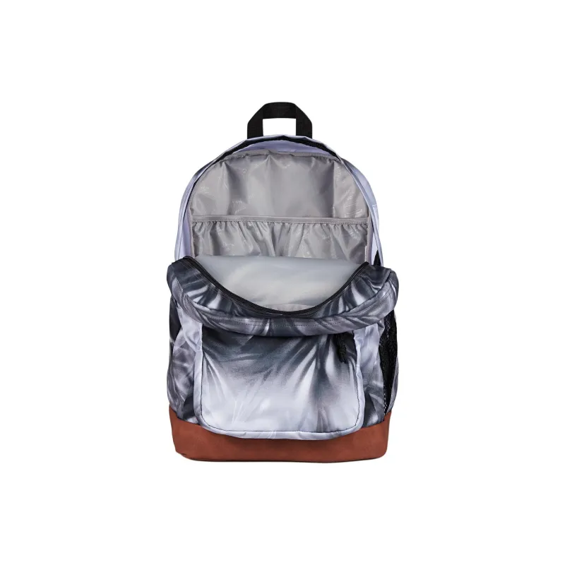 JanSport Recycled Polyester Backpack Men's White & Dark Gray-4