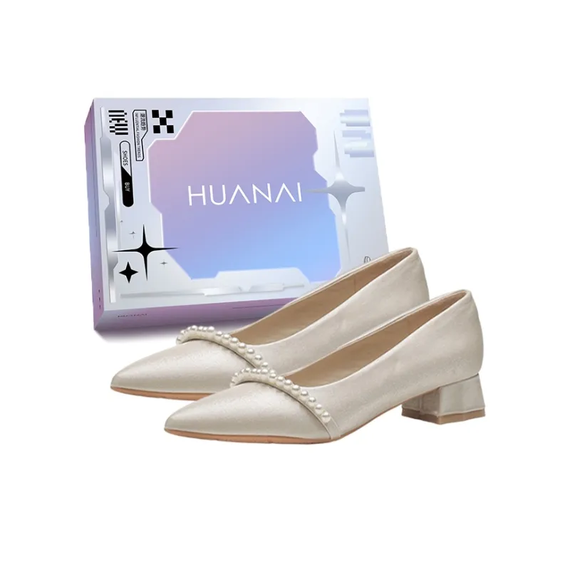 HUANAI High Heels Women's Apricot-0