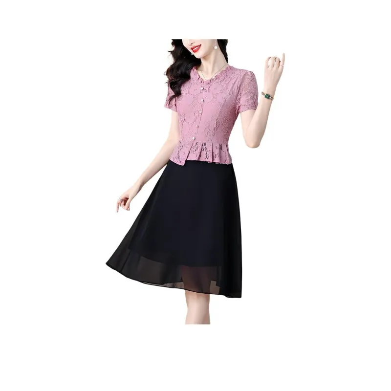 The Temptation Of The Muse Short Sleeved Dress Women's-2