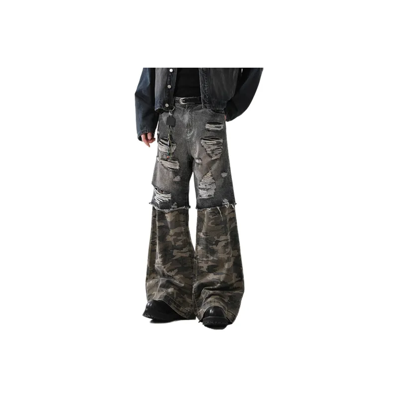 Pirkadat Jeans Unisex Black Gray Color-0