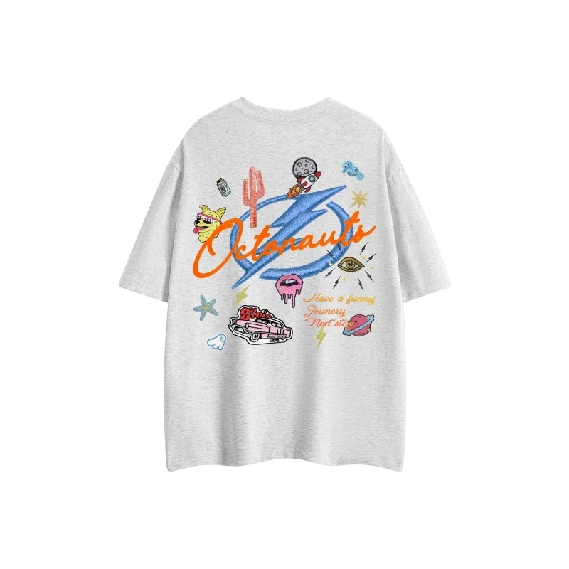 Small Columns Under The Sea T Shirt Unisex-8