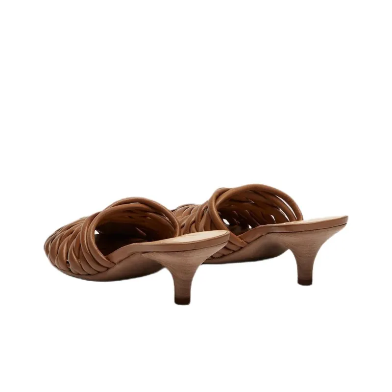 Marsèll Interwoven Slip On Mules Women's-2