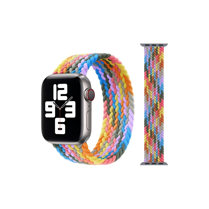 KVZUVUU Apple Compatibility Watch Band Nylon Material-13