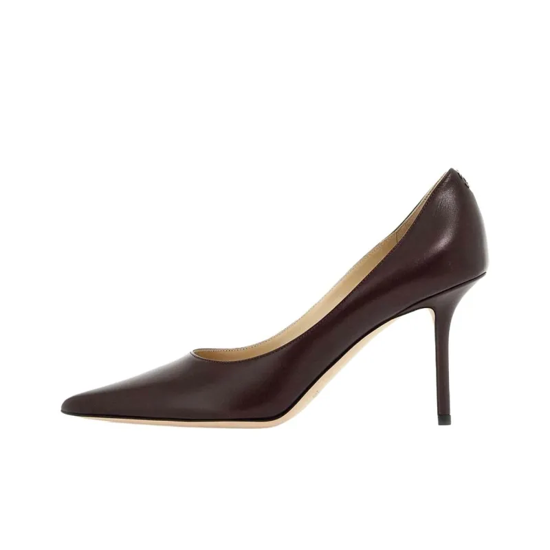 Jimmy Choo LOVE High Heels 8.5cm Women's Brown-0