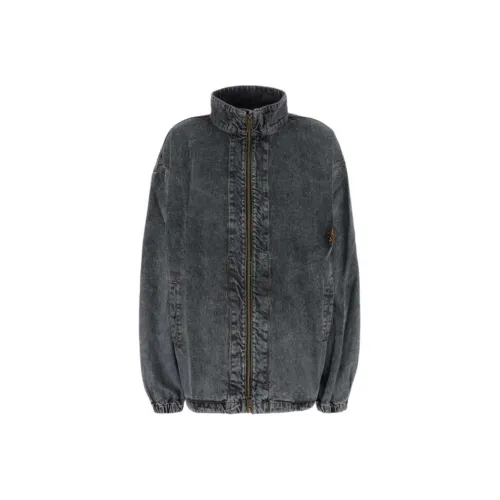Y/Project Logo Embroidered High Neck out jacket