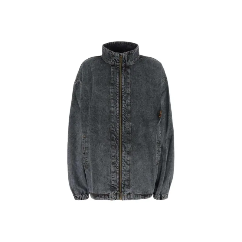 Y/Project Logo Embroidered High Neck Jacket-0