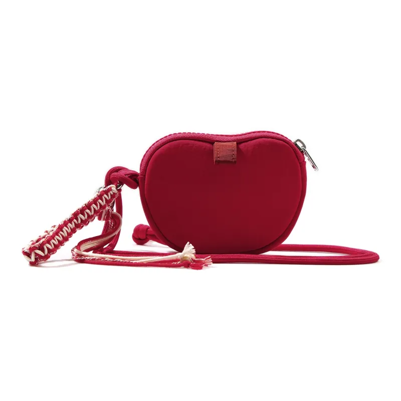 Guuka Fabric Coin Purse Unisex Red-2