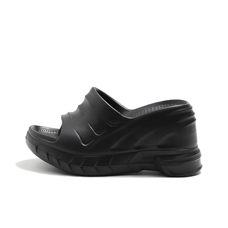 MIS. DANNY Slip Resistant Slide Slippers Women's Black-0