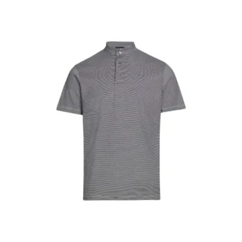 EMPORIO ARMANI Polo Shirt Men's Gray White