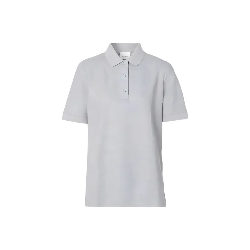 Burberry Polo Shirt Women's Gray-0