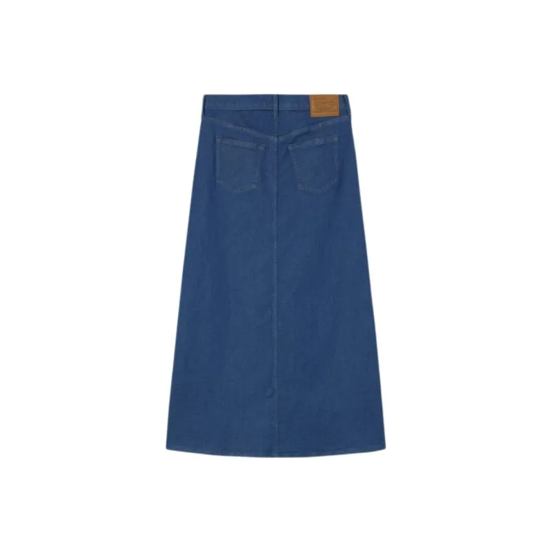 Levi's Denim Long Skirt Women's-1