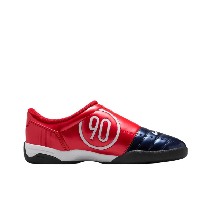 Nike Total 90 IIl Anti Slip Wear Resistant Soccer Shoes Unisex Blue Red-1