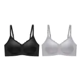2 Pack (Black+Gray Purple)