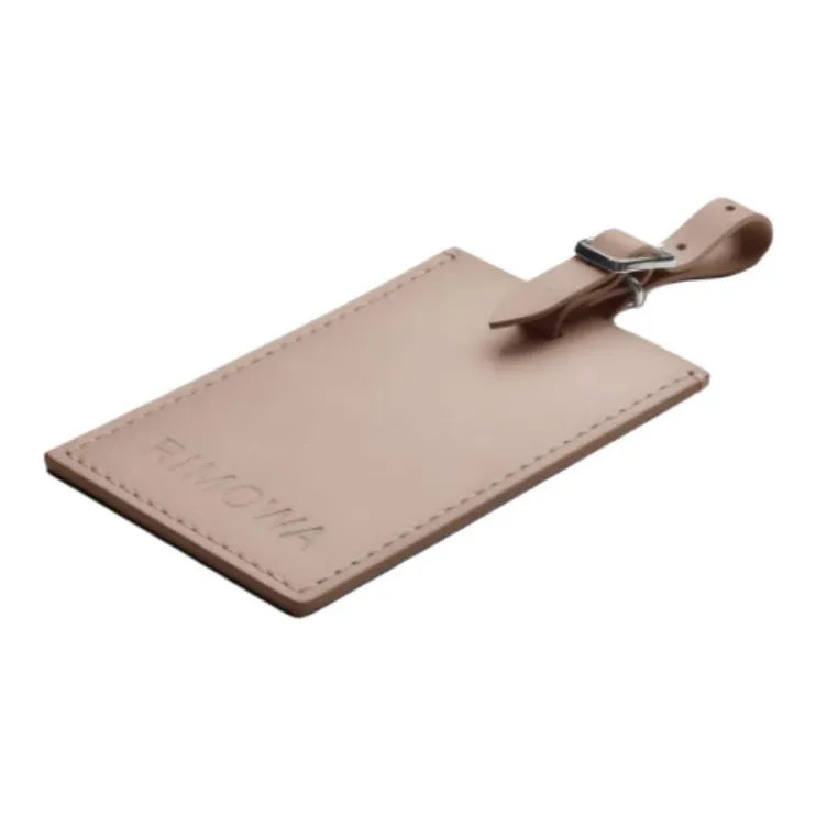 RIMOWA Leather Luggage Tag Unisex Sage Green-1