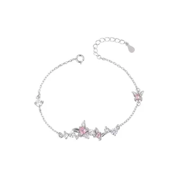 DAWO 925 Sterling Silver Bracelets Women's