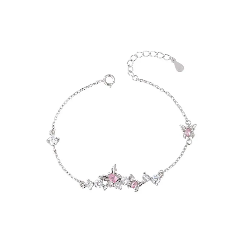 DAWO 925 Sterling Silver Bracelets Women's-0
