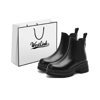WESTLINK Short Chelsea Boots 6.0cm Women's Black
