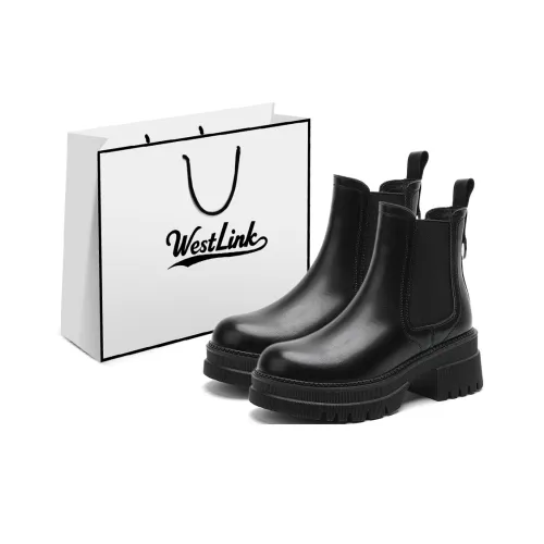 WESTLINK Short Chelsea Boots 6.0cm Women's Black