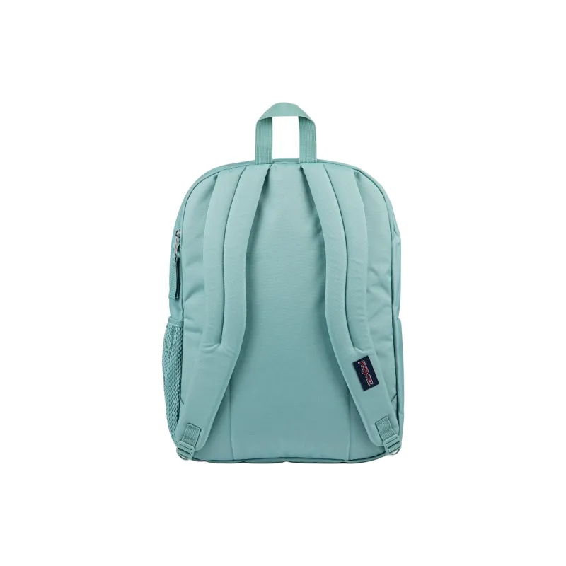 JanSport Polyester Backpack Unisex Blue Green-4