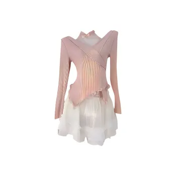 PUREIDOL Two Piece Skirt Sets Women's