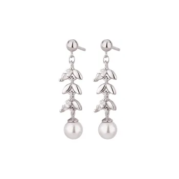 MISS WEI 999 Fine Silver Earrings Women's