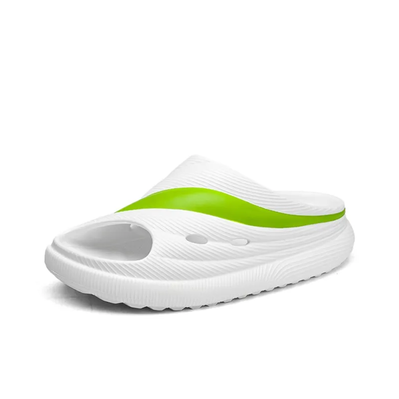 ROBINHOOD Slip Resistant Odor Resistant Abrasion Resistant Antibacterial Slide Slippers Men's Box Included-2