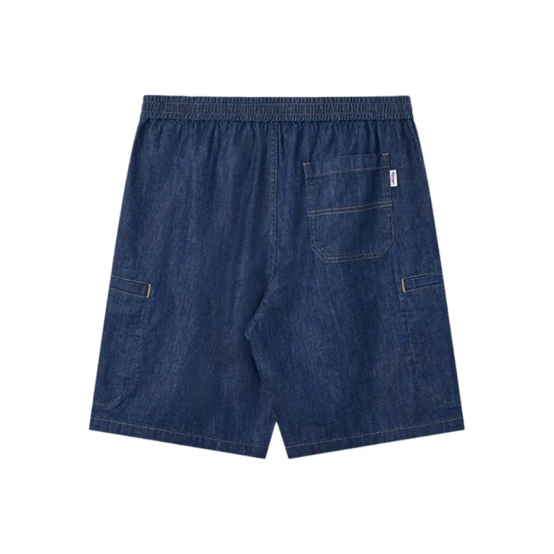 HAZZYS Casual Shorts Men Dark Blue-1