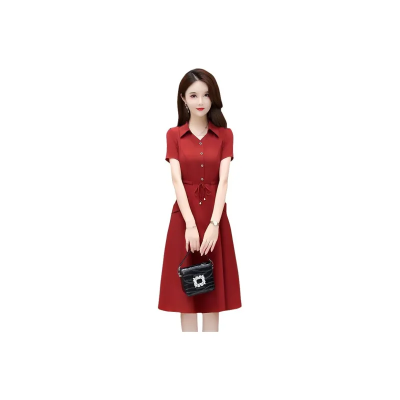 The Temptation Of The Muse Short Sleeved Dress Women's-2