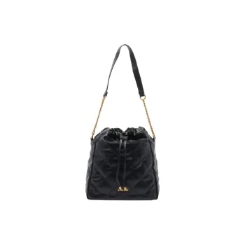 LIU·JO Polyurethane Bucket Bag, Shoulder Bag Women's Black