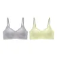 2 Pack (Gray Purple+Light Green)