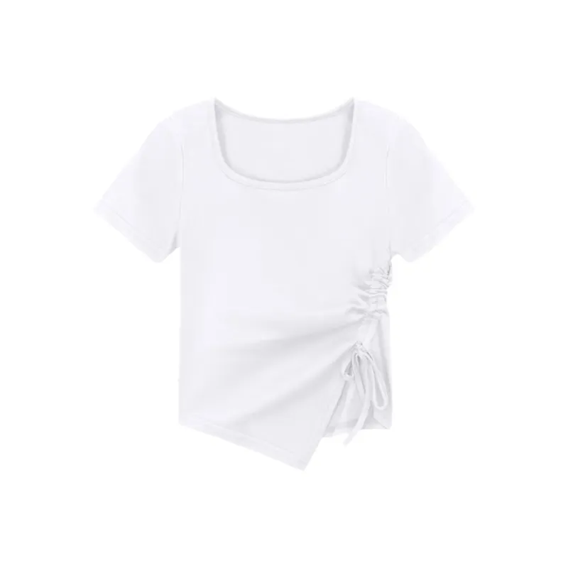 Cotton Gene Crop Tops Women's-7