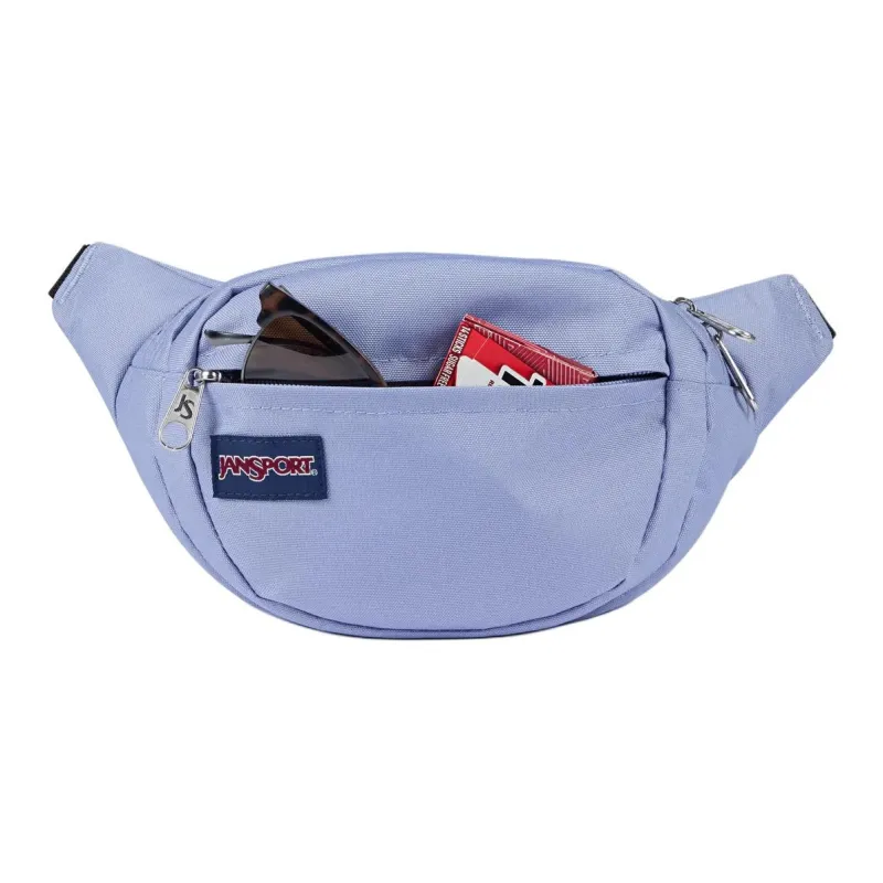 JanSport Polyester Crossbody Fanny Pack Unisex Blue Purple-1