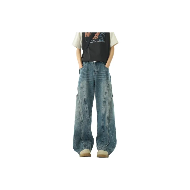 Weles Jeans Unisex Vintage Blue-0