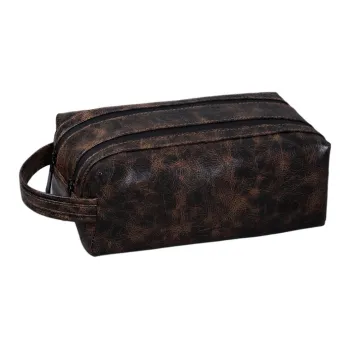 MILO BLISS Double Zipper Cosmetics Storage Bag Portable