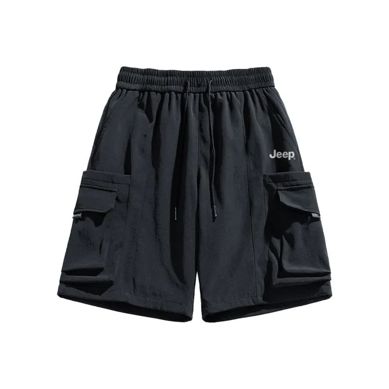Jeep Fashion Sports Collection Cargo Shorts Men's-0