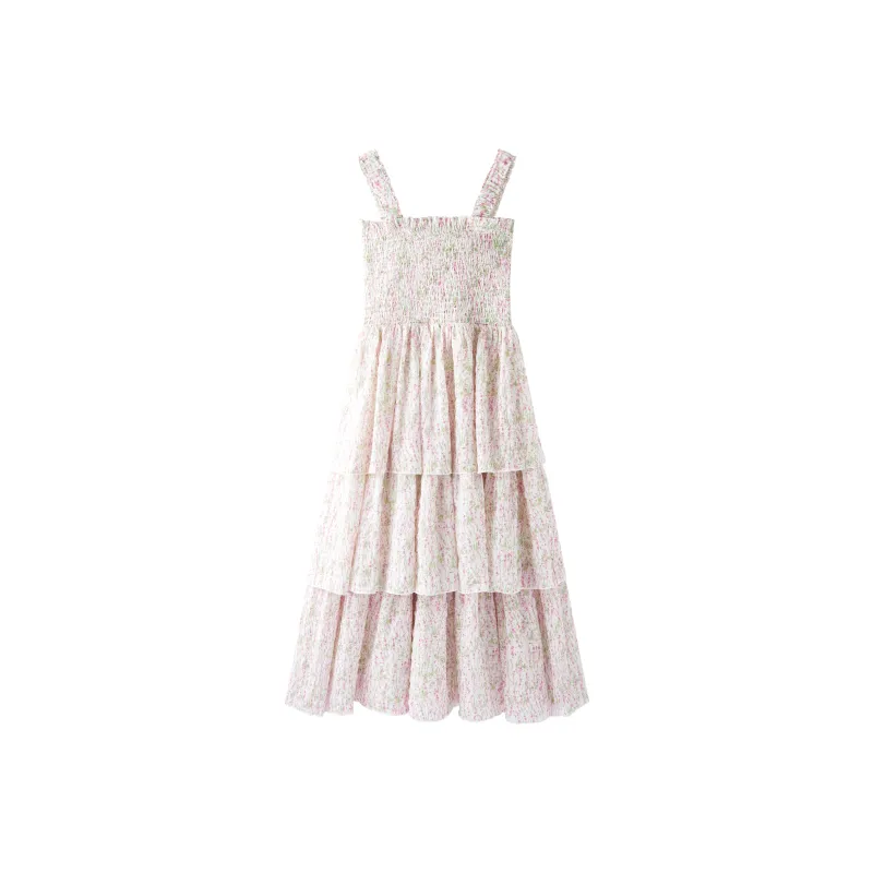 SEM/R Sleeveless Dresses Women's White Tone 00310-1