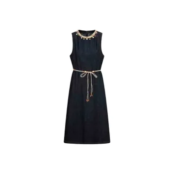 KEAB Sleeveless Dresses Women's Dark Blue