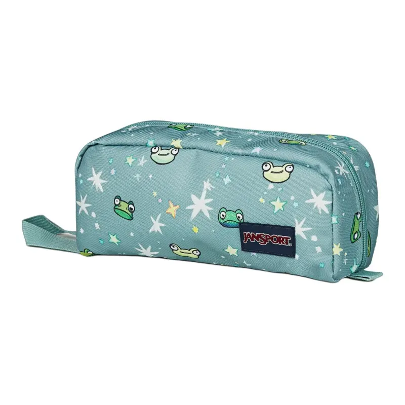 JanSport Recycled Polyester Clutch Women's Green Frog-1