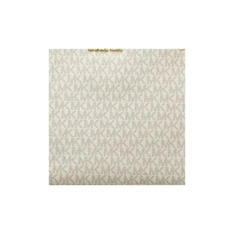 MICHAEL KORS Canvas Handbag, Shoulder Bag Women's Vanilla White-3