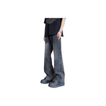 S.k. Manor Hill Jeans Unisex Black Gray Color